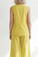 Load image into Gallery viewer, Shawl Lapel 2 Piece Butter Yellow Single Breasted Business Suits