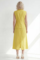 Load image into Gallery viewer, Notched Lapel 2 Piece Butter Yellow Single Breasted Business Suits with Pockets