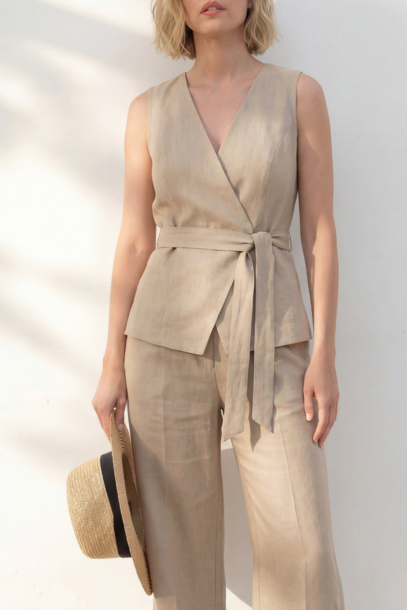 Load image into Gallery viewer, 2 Piece Khaki Shawl Lapel Business Suits with Belt