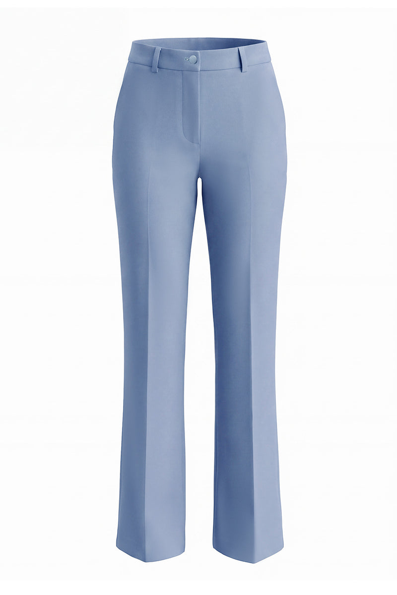 Load image into Gallery viewer, Dusty Blue Notched Lapel Single Breasted 2 Piece Business Suits with Pockets