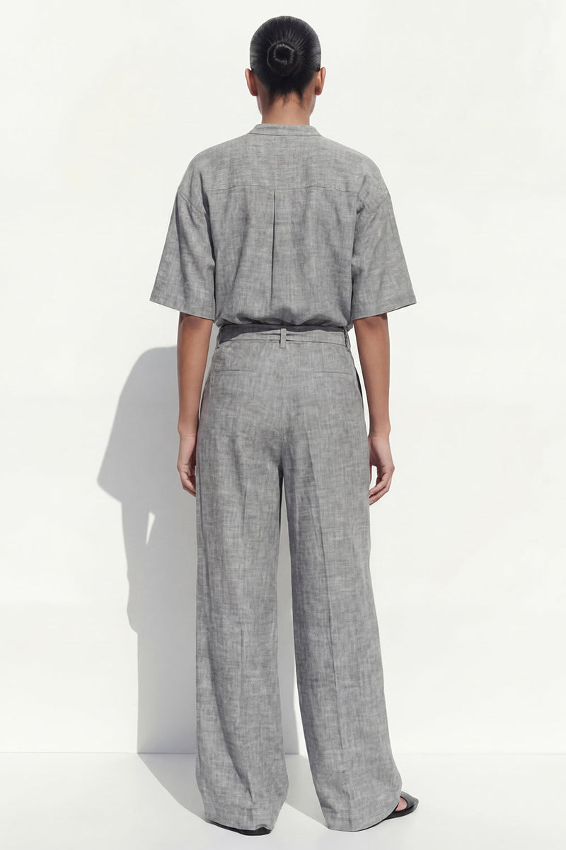 Load image into Gallery viewer, 2 Piece Grey Single Breasted Business Suits with Pockets