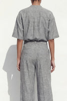 Load image into Gallery viewer, 2 Piece Grey Single Breasted Business Suits with Pockets