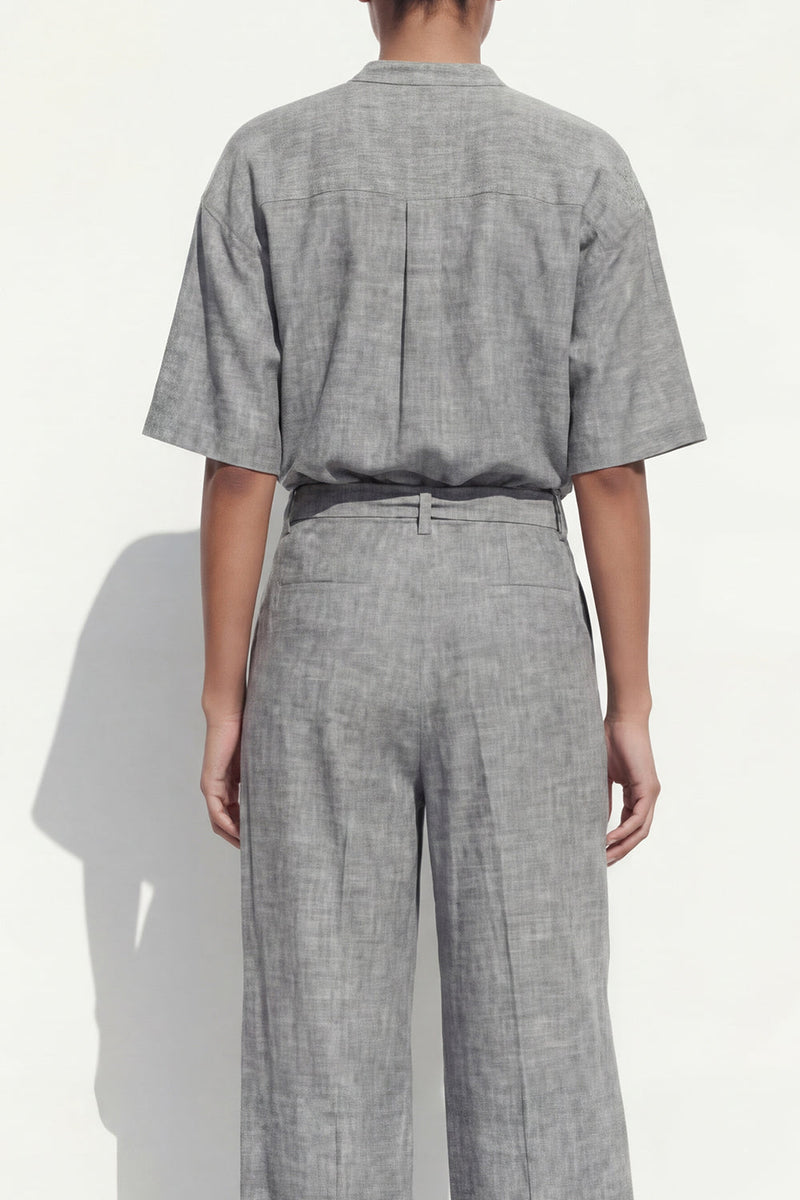 Load image into Gallery viewer, 2 Piece Grey Single Breasted Business Suits with Pockets
