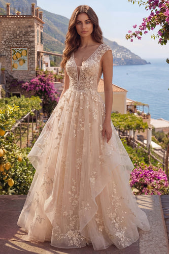 sachin and babi light blue dress Off-the-Shoulder Champagne Prom Gowns Formal Dresses main image 0