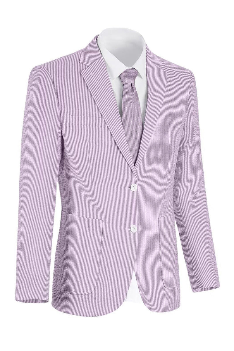 Load image into Gallery viewer, Single Breasted Men Notched Lapel 2 Piece Light Blue Prom Suits with Pockets