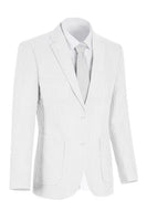 Load image into Gallery viewer, Single Breasted Men Notched Lapel 2 Piece Light Blue Prom Suits with Pockets