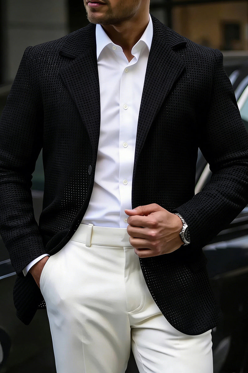 Load image into Gallery viewer, 2 Piece Notched Lapel White Single Breasted Men Prom Suits with Pockets