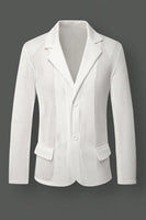 Load image into Gallery viewer, 2 Piece Notched Lapel White Single Breasted Men Prom Suits with Pockets