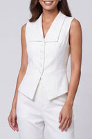 Load image into Gallery viewer, Ivory Shawl Lapel Single Breasted 2 Piece Slim Fit Business Suits