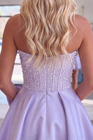 Load image into Gallery viewer, Sparkly Yellow Corset Short Cocktail Dress with Bow