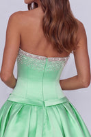 Load image into Gallery viewer, Hot Pink Sparkly Beaded Sweetheart Short Cocktail Dress with Bows