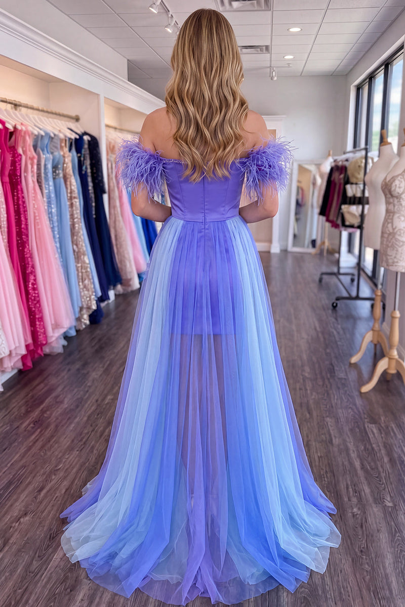 Load image into Gallery viewer, Purple Sparkly Beaded Short Tight Cocktail Dress with Cape