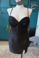 Load image into Gallery viewer, Sparkly Light Green Tight Corset Short Cocktail Dress with Slit