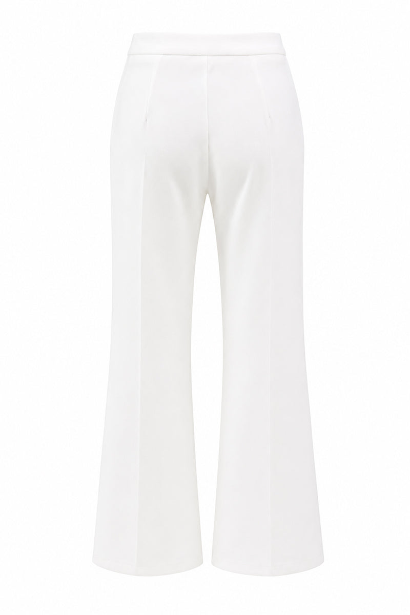 Load image into Gallery viewer, White 2 Piece Strapless Double Breasted Business Suits with Pockets