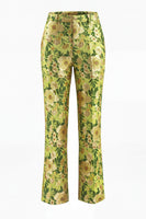 Load image into Gallery viewer, Blue Floral 2 Piece Notched Lapel Single Breasted Business Suits with Pockets