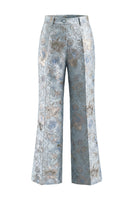 Load image into Gallery viewer, 2 Piece Floral Blush Peak Lapel Double Breasted Prom Suits with Pockets
