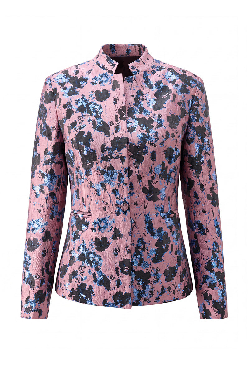 Load image into Gallery viewer, 2 Piece Floral Dusty Green Slim Fit Prom Suits