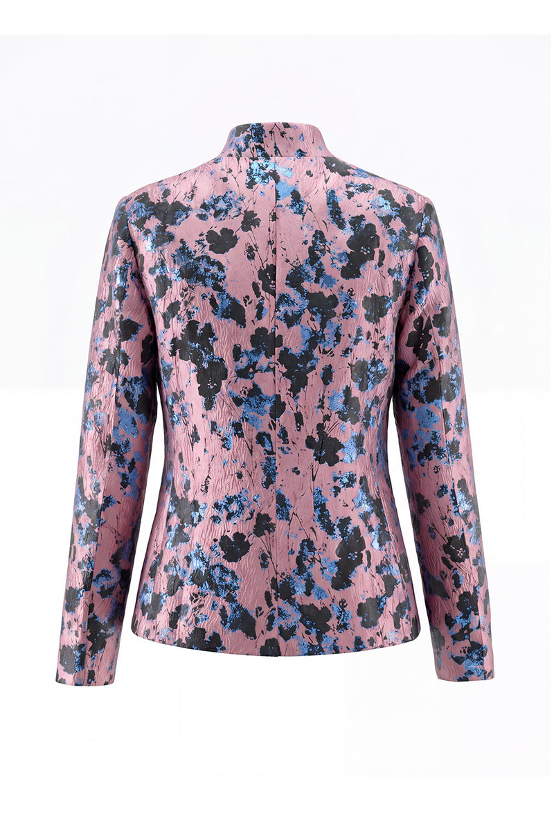 Load image into Gallery viewer, 2 Piece Floral Dusty Green Slim Fit Prom Suits