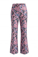 Load image into Gallery viewer, 2 Piece Floral Dusty Green Slim Fit Prom Suits
