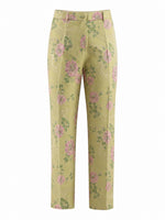 Load image into Gallery viewer, Sage Green Shawl Lapel Single Breasted 2 Piece Wide Leg Prom Suits