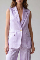 Load image into Gallery viewer, 2 Piece Lilac One Button Notched Lapel Business Suits
