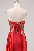 Load image into Gallery viewer, Sparkly Pink Tight Ruched Corset Short Cocktail Dress with Side Cape