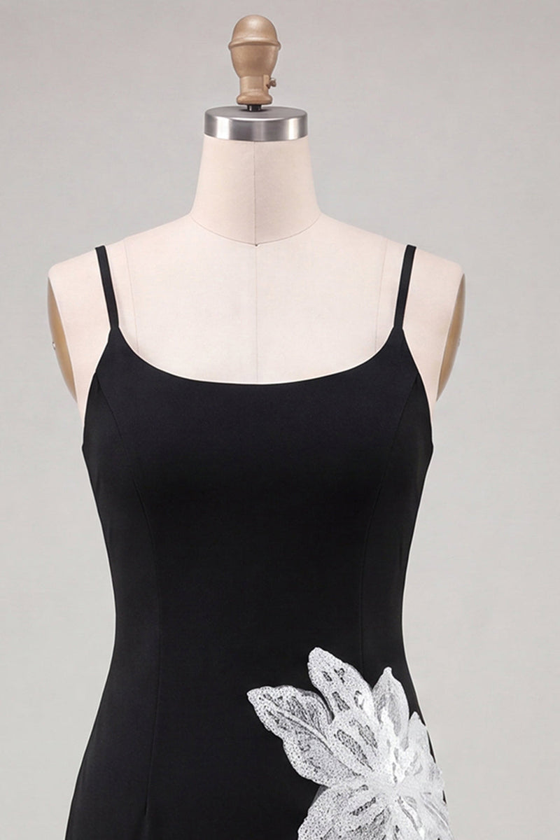 Load image into Gallery viewer, Pink Tight Floral Scoop Neck Short Cocktail Dress