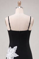 Load image into Gallery viewer, Pink Tight Floral Scoop Neck Short Cocktail Dress