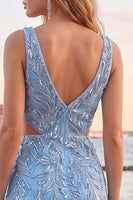 Load image into Gallery viewer, Sparkly Gold V-Neck Sequins Cut Out Tight Short Cocktail Dress