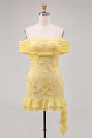 Load image into Gallery viewer, Floral Coffee Ruffled Tight Short Cocktail Dress with Sash