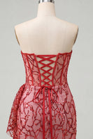 Load image into Gallery viewer, Silver Sparkly Sequin Corset Ruched Tight Short Cocktail Dress