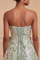 Load image into Gallery viewer, Floral Sparkly Pink Beaded A-Line Short Cocktail Dress with Bow