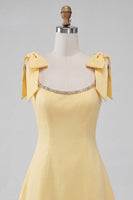 Load image into Gallery viewer, Red Scoop Neck A-Line Short Cocktail Dress with Bows