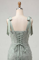 Load image into Gallery viewer, Floral Lilac Corset Beaded Tight Short Cocktail Dress