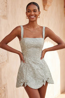Load image into Gallery viewer, Pink Jacquard A-Line Short Cocktail Dress with Bows