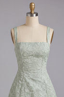 Load image into Gallery viewer, Pink Jacquard A-Line Short Cocktail Dress with Bows