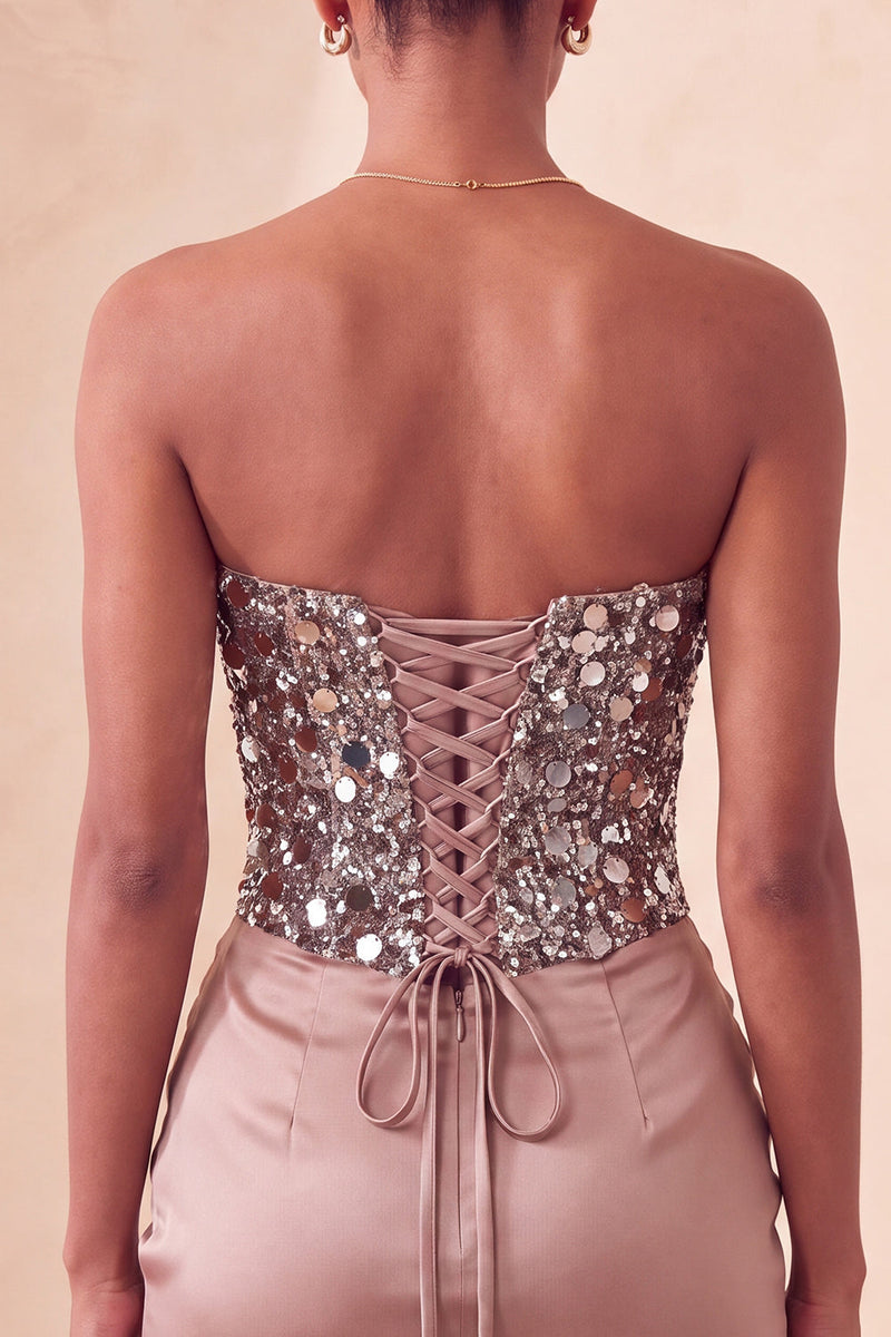 Load image into Gallery viewer, Sparkly Red Sequin Ruched Sweetheart Tight Short Cocktail Dress