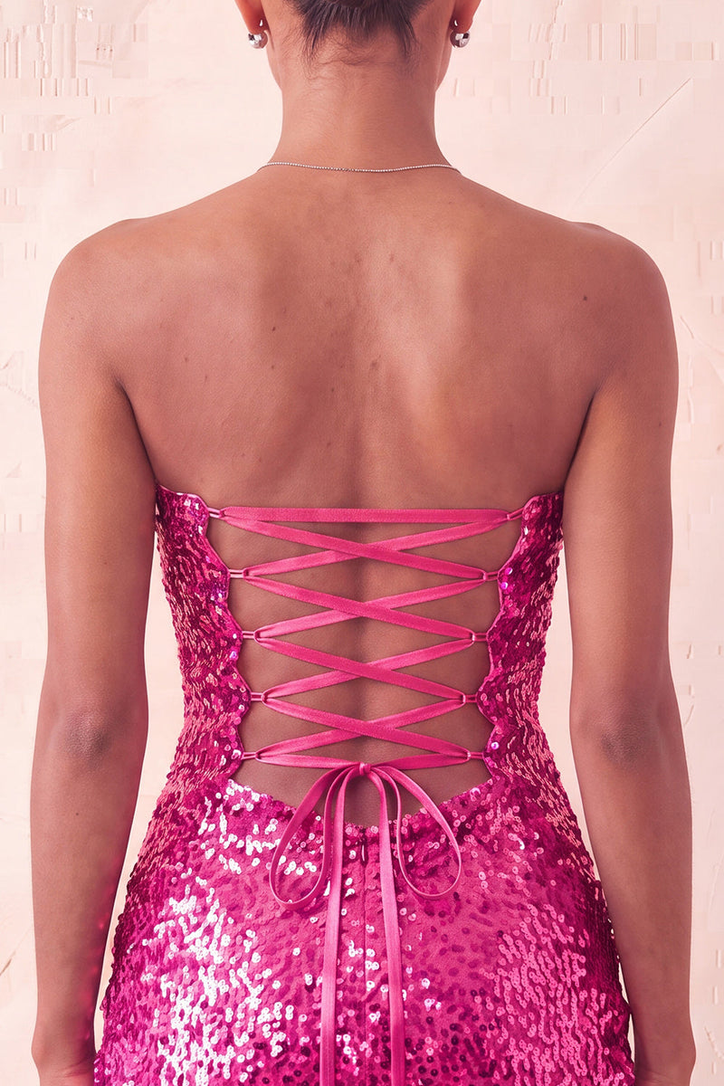 Load image into Gallery viewer, Sparkly Silver Sequin Keyhole Tight Short Homecoming Dress with Slit