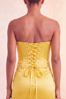 Load image into Gallery viewer, Purple Satin Beaded Ruffled Tight Short Corset Cocktail Dress
