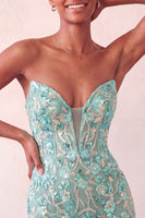 Load image into Gallery viewer, Sparkly Floral Pink Corset Sequin Tight Short Cocktail Dress