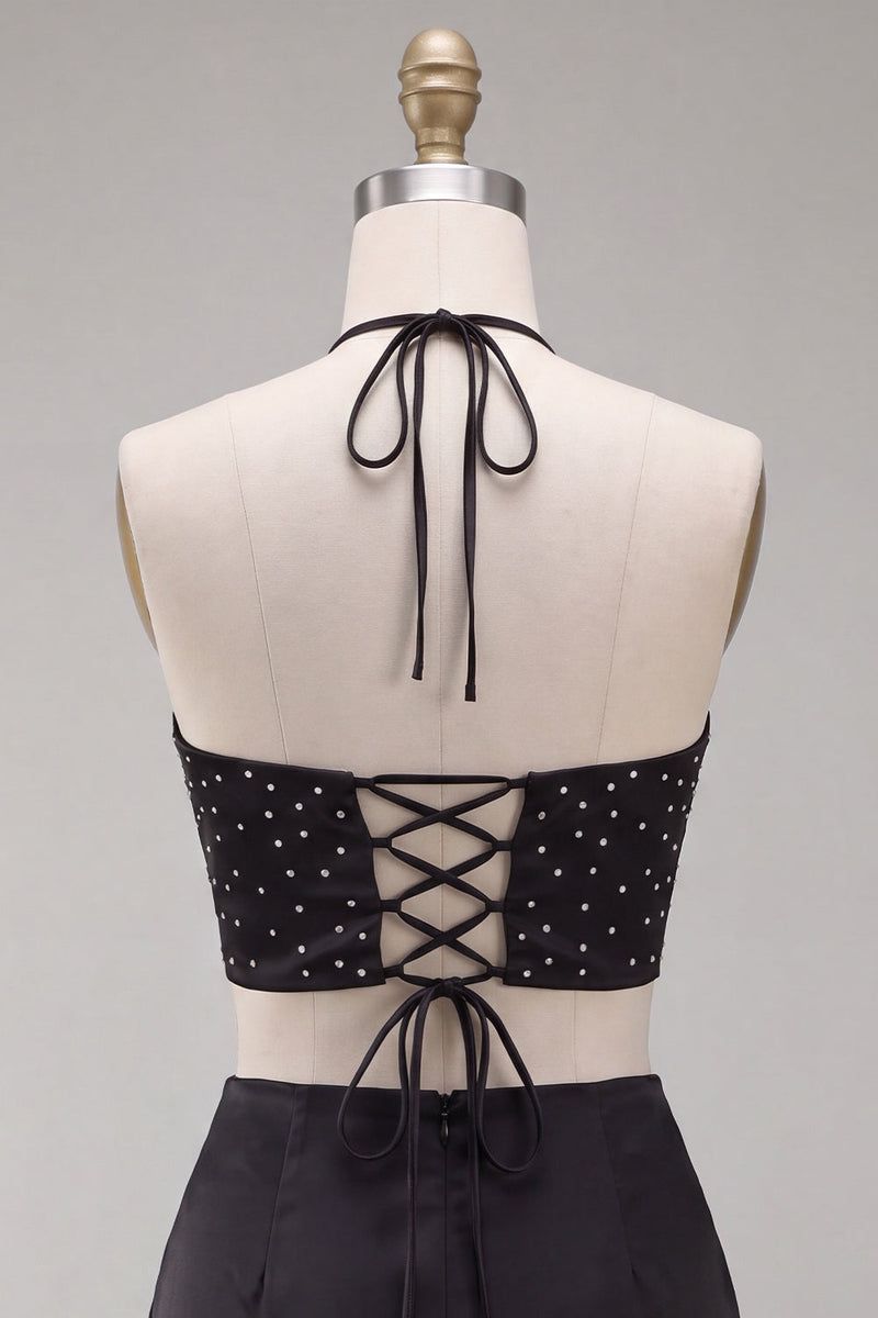 Load image into Gallery viewer, Pink Corset Beaded Ruffled Tight Short Cocktail Dress