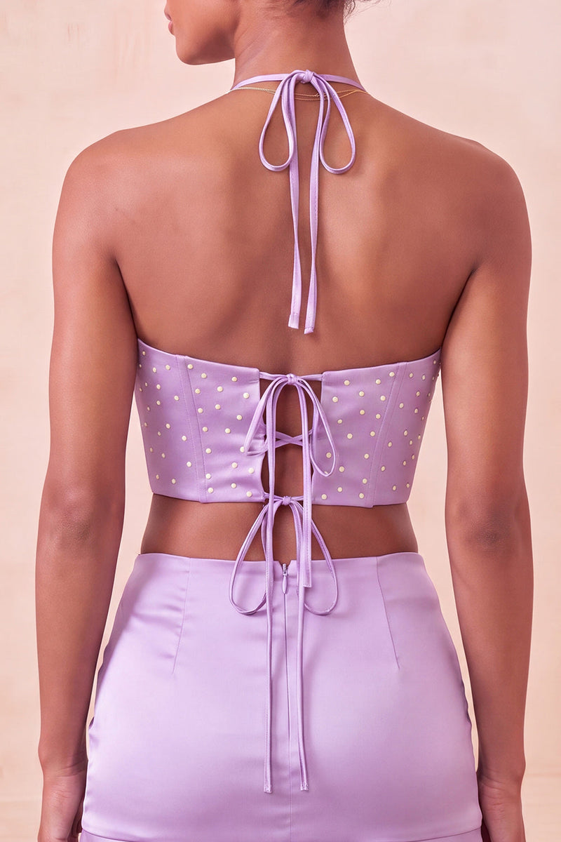 Load image into Gallery viewer, Pink Corset Beaded Ruffled Tight Short Cocktail Dress