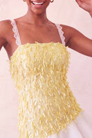 Load image into Gallery viewer, Chocolate Appliqued Ruffled A-Line Short Cocktail Dress with Lace