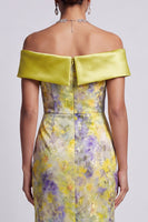 Load image into Gallery viewer, Sparkly Green Mermaid Floral Sequins Long Mother of the Bride Dress
