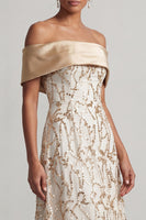 Load image into Gallery viewer, Sparkly Pink Sequin A-Line Long Mother of the Bride Dress