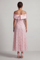 Load image into Gallery viewer, Sparkly Pink Sequin A-Line Long Mother of the Bride Dress