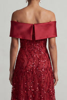 Load image into Gallery viewer, Sparkly Pink Sequin A-Line Long Mother of the Bride Dress