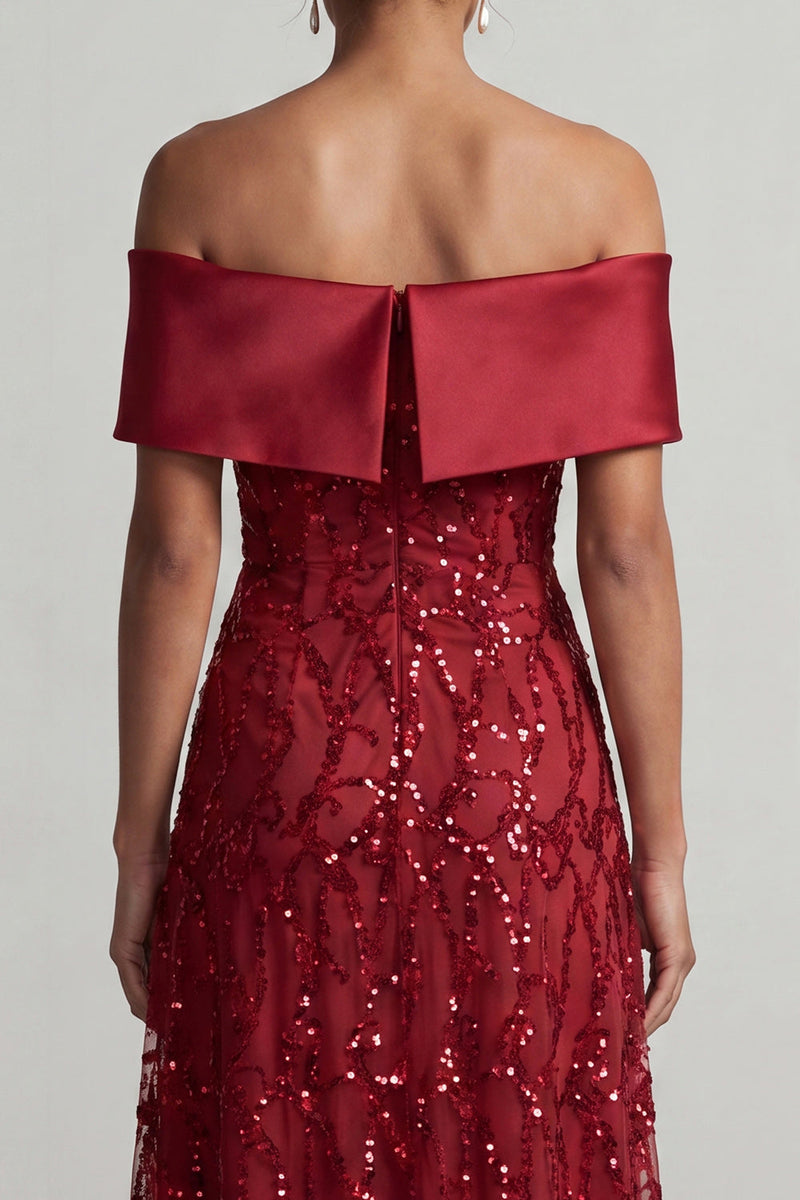 Load image into Gallery viewer, Sparkly Pink Sequin A-Line Long Mother of the Bride Dress