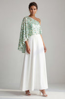 Load image into Gallery viewer, Champagne Sparkly Sequin A-Line Long Mother of the Bride Dress