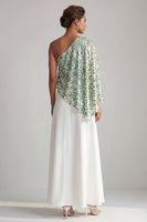 Load image into Gallery viewer, Champagne Sparkly Sequin A-Line Long Mother of the Bride Dress